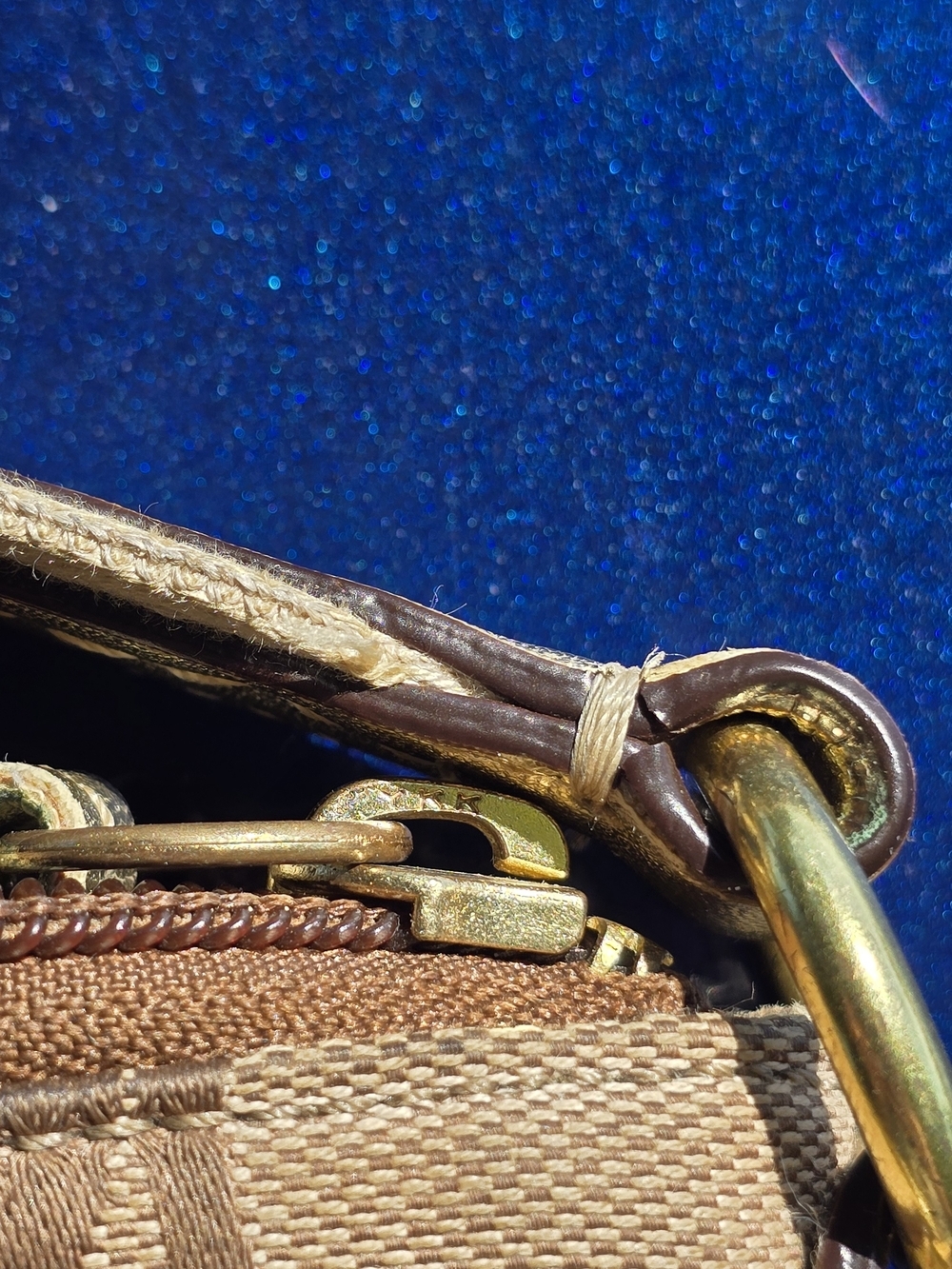 Coach Beige/Tan Signature Crossbody Bag with Adjustable Strap - Picture 3 of 15